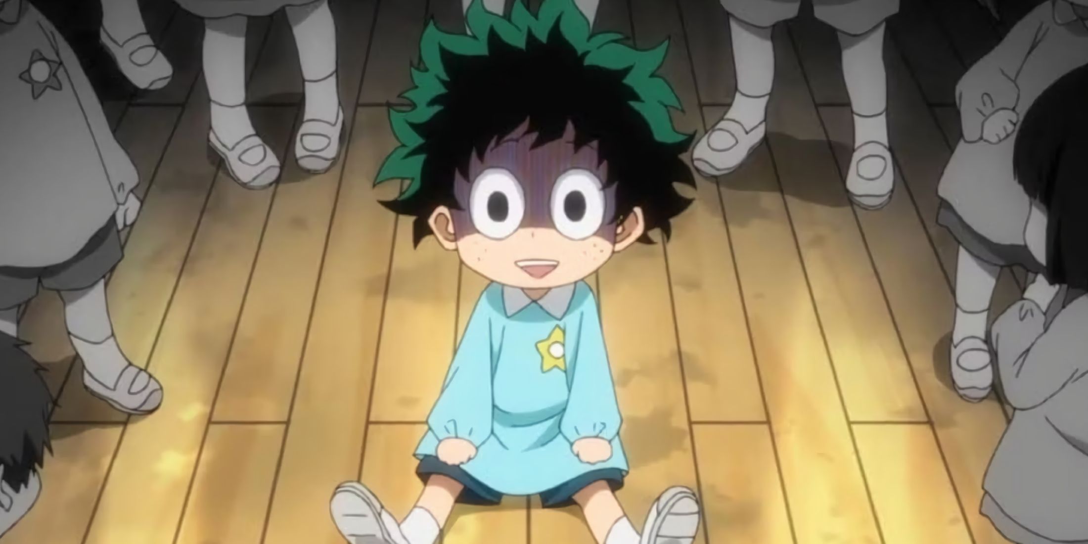 Izuku is shunned by his classmates for being Quirkless