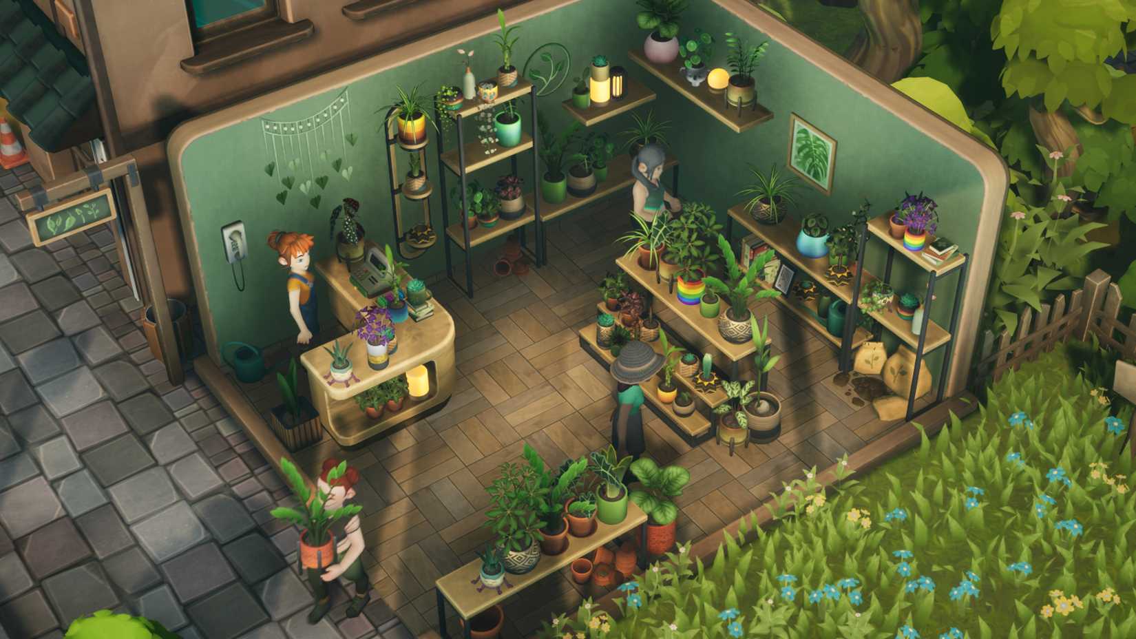 Leafy Corner key art no logo