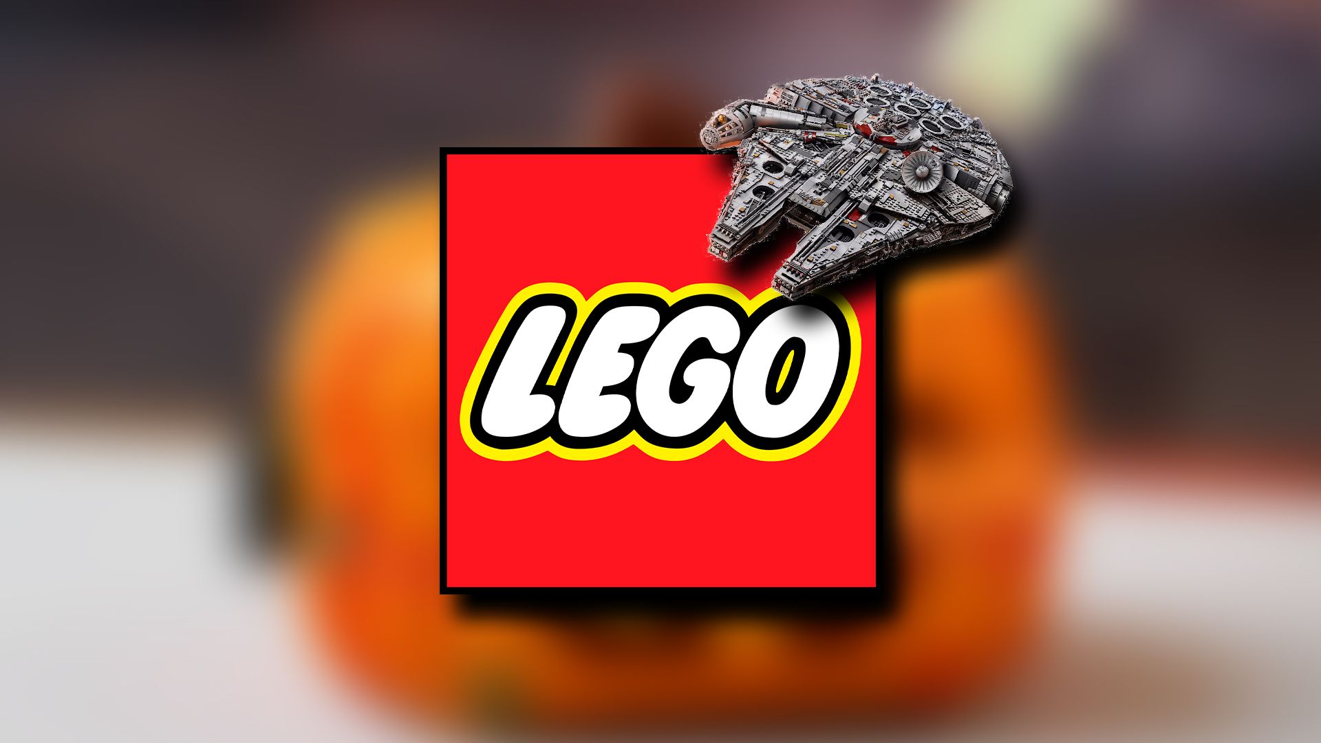 LEGO Fan Transforms Halloween Pumpkin Lantern Set Into Millennium Falcon With No Extra Pieces