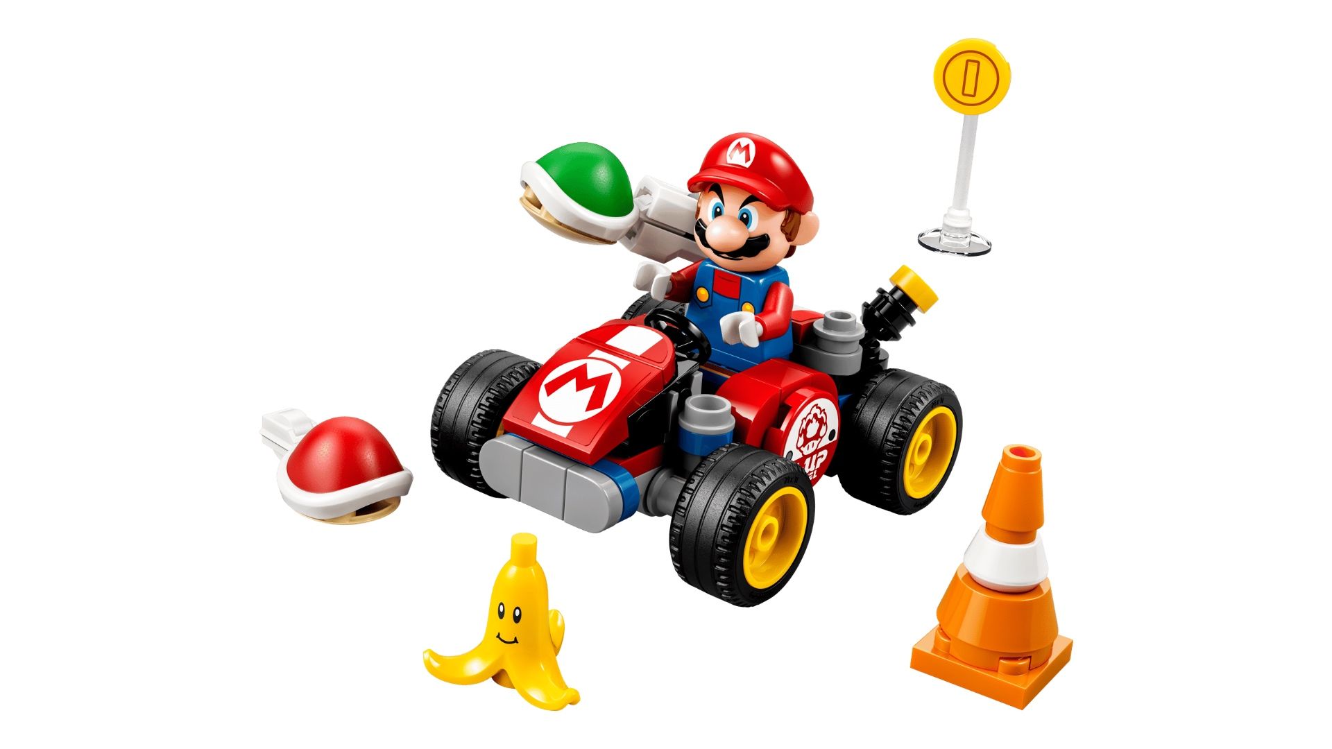 LEGO Mario Kart with Shells