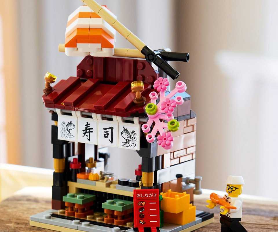 LEGO Restaurants of the World 40906 Japan sushi place (1)