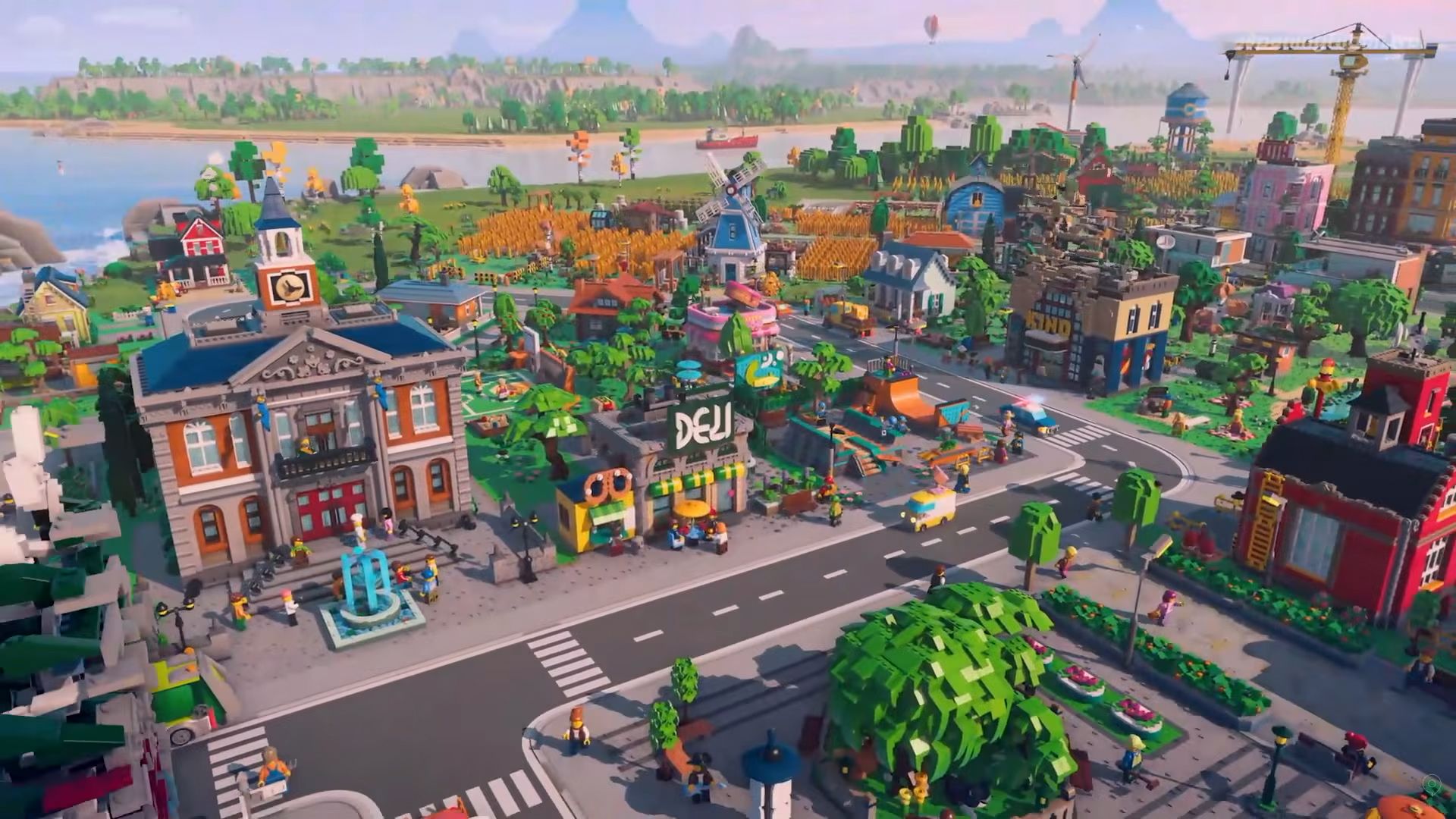 lego skylines gameplay gamescom trailer city street