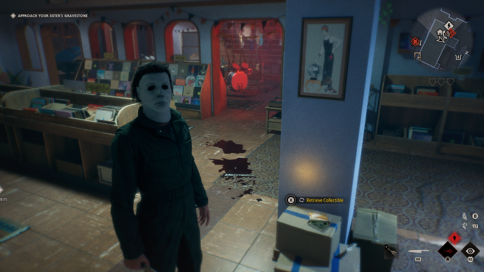 loomis log in record shop ch 2 halloween