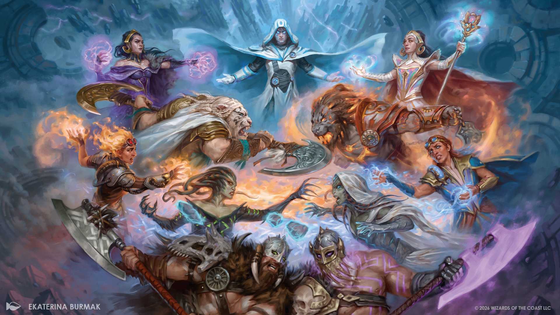Artwork from Magic: The Gathering's Reality Fracture set
