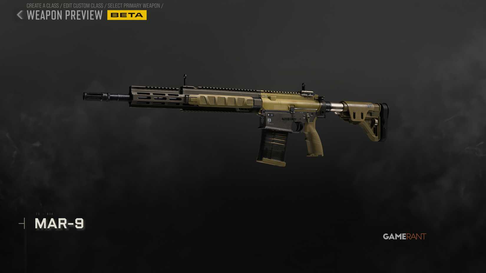 MAR-9 - MW4 Beta