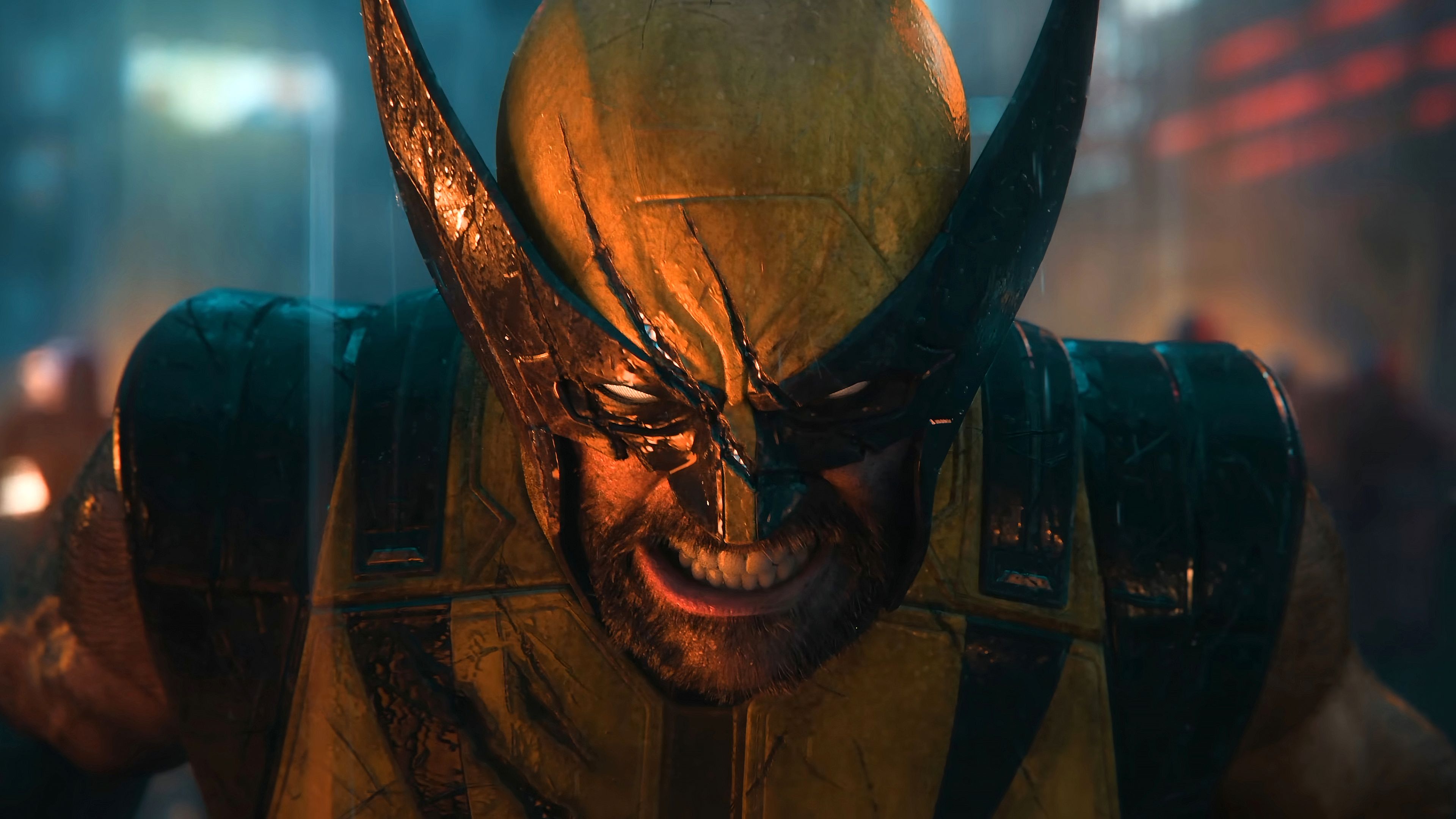 Marvel's Wolverine gritting his teeth in anger
