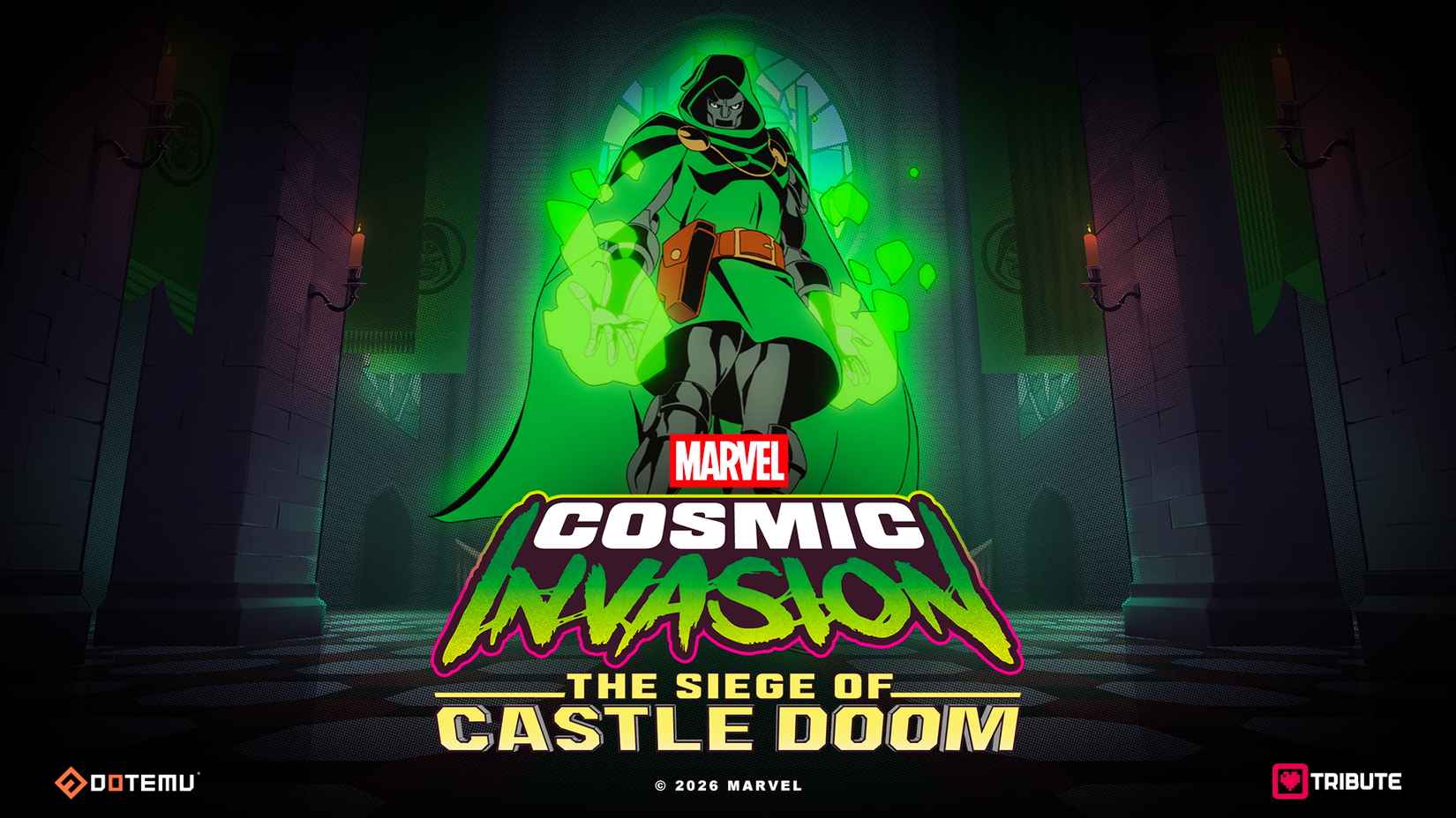 Marvel Cosmic Invasion The Siege of Castle Doom Key Art