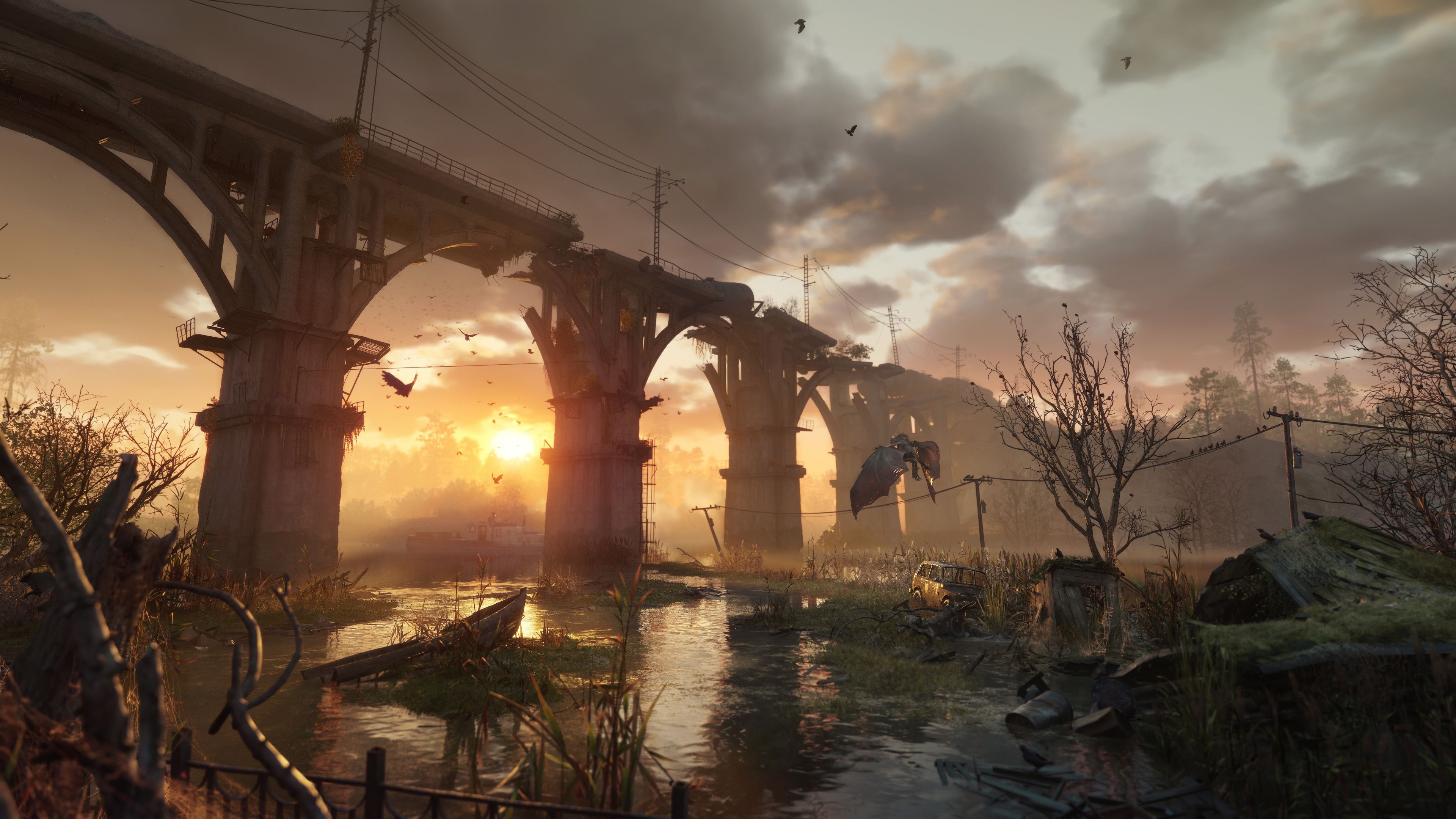 Abandoned bridged