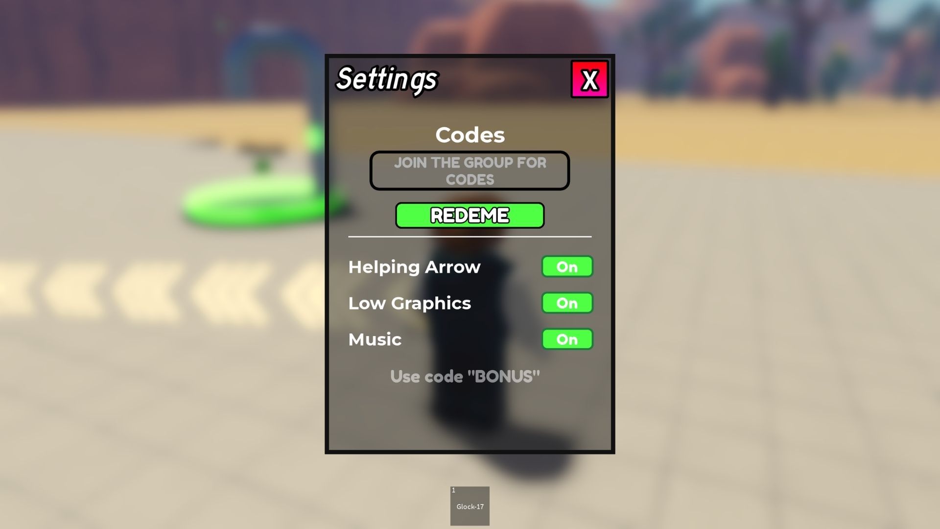 Military Army Tycoon the codes tab
