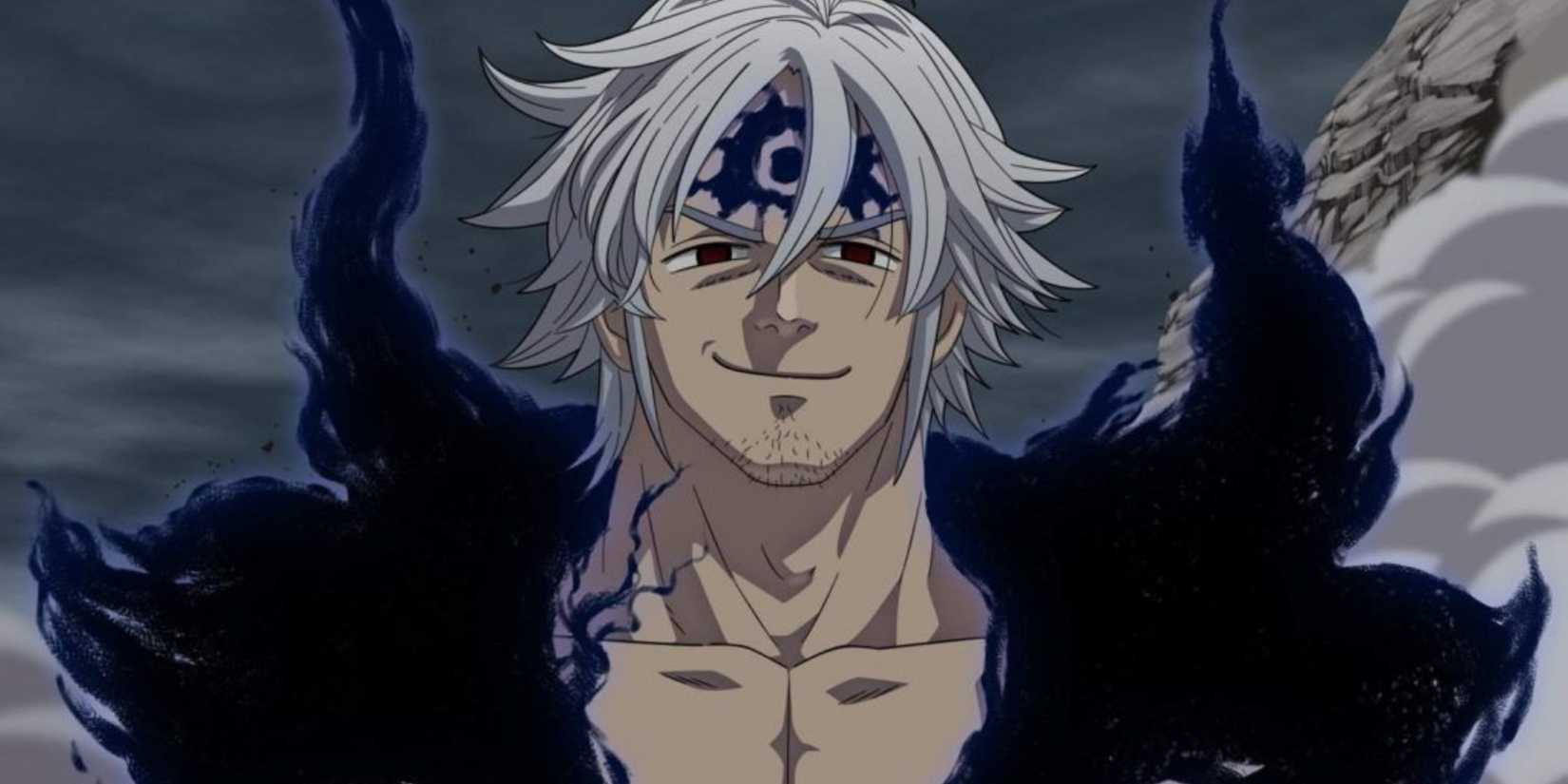 Estarossa at full demonic power in The Seven Deadly Sins