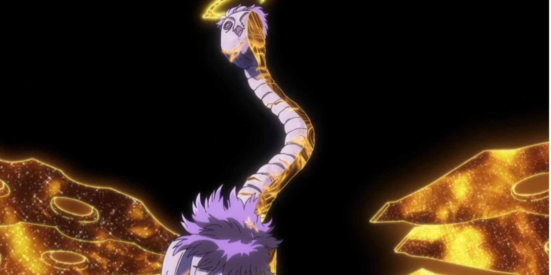 Lille's nearly divine body is destroyed by his own attack in Bleach: The Thousand-Year Blood War.