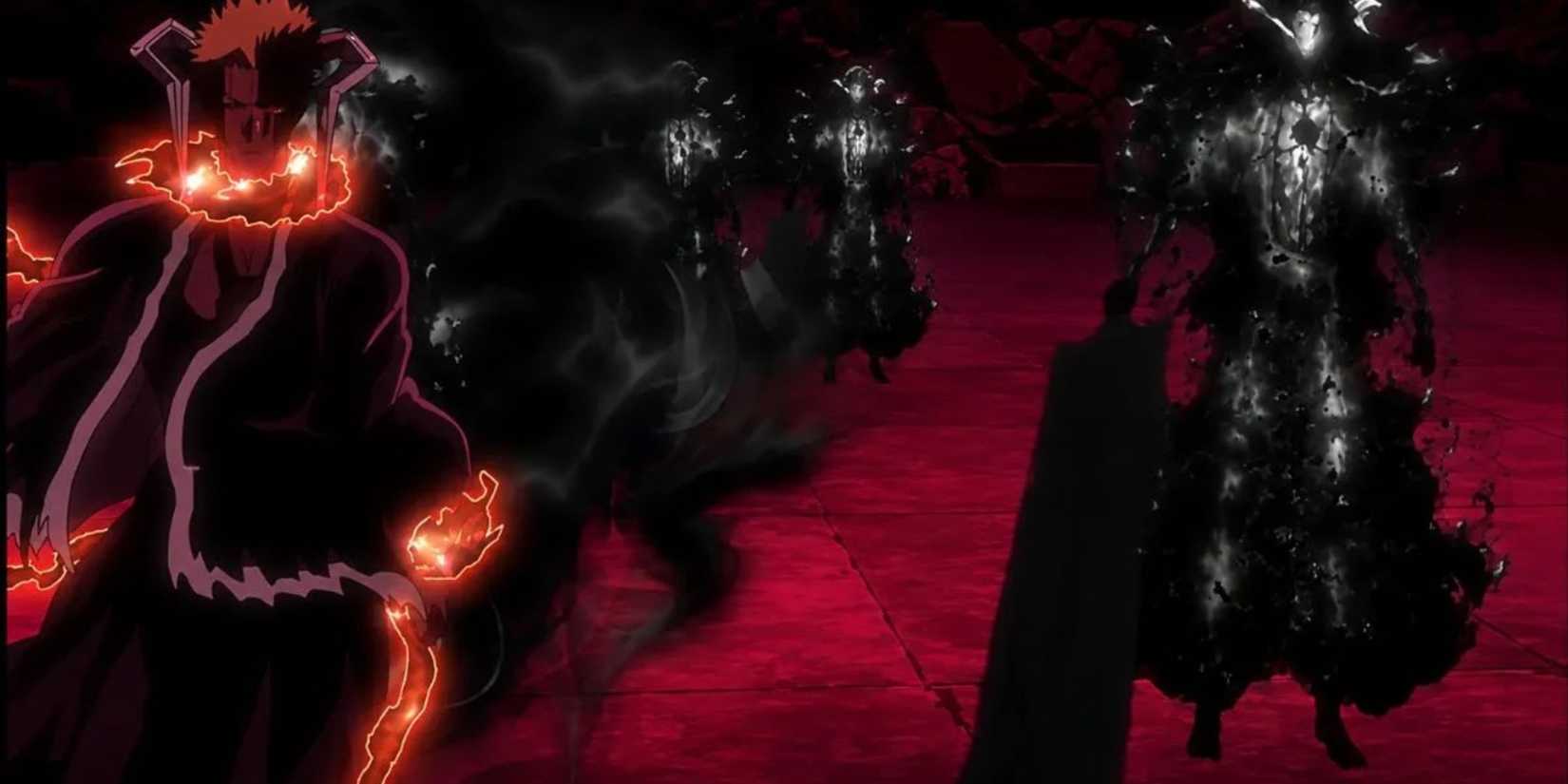Blood Chains Ichigo creates physical clones of himself in Bleach: The Thousand-Year Blood War