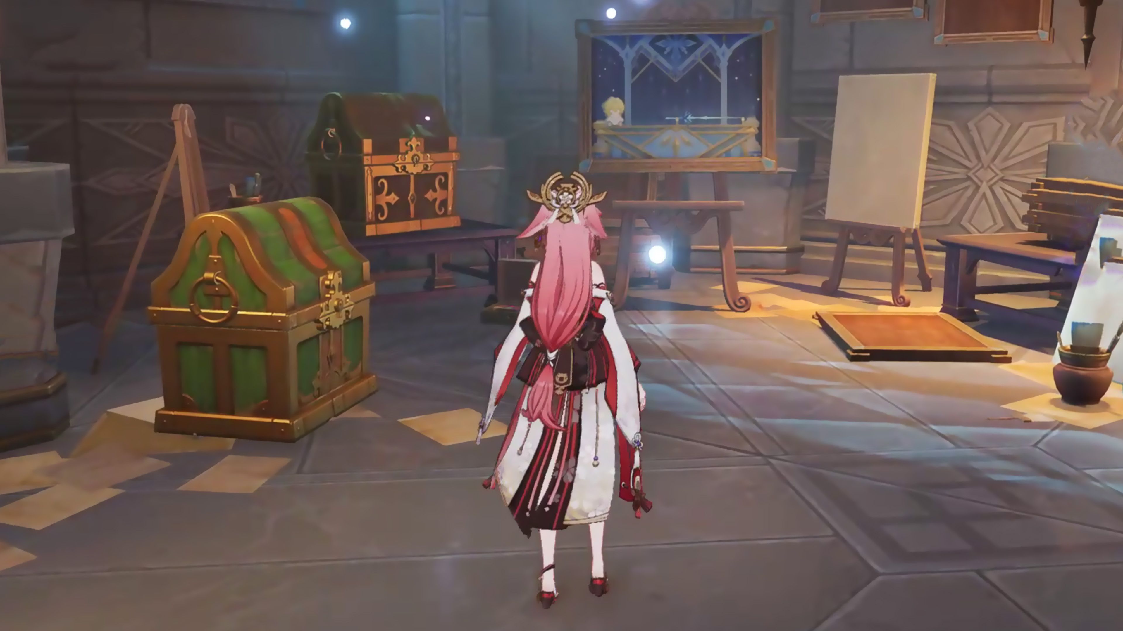 Bedroom Paintings Puzzle Guide In Genshin Impact (Bedroom Quest)