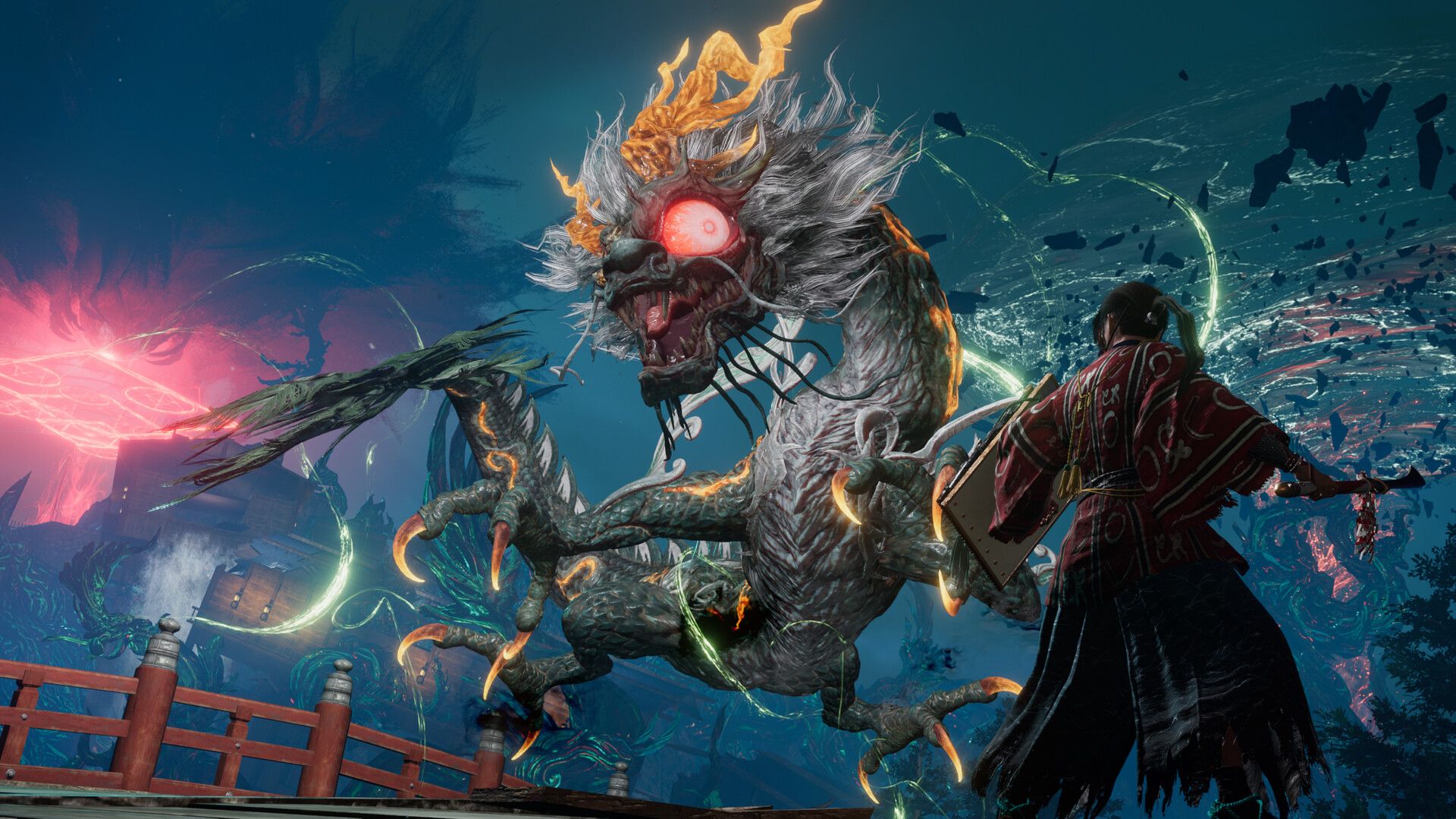 Nioh 3 Hell Rising Expansion Boss Combat
