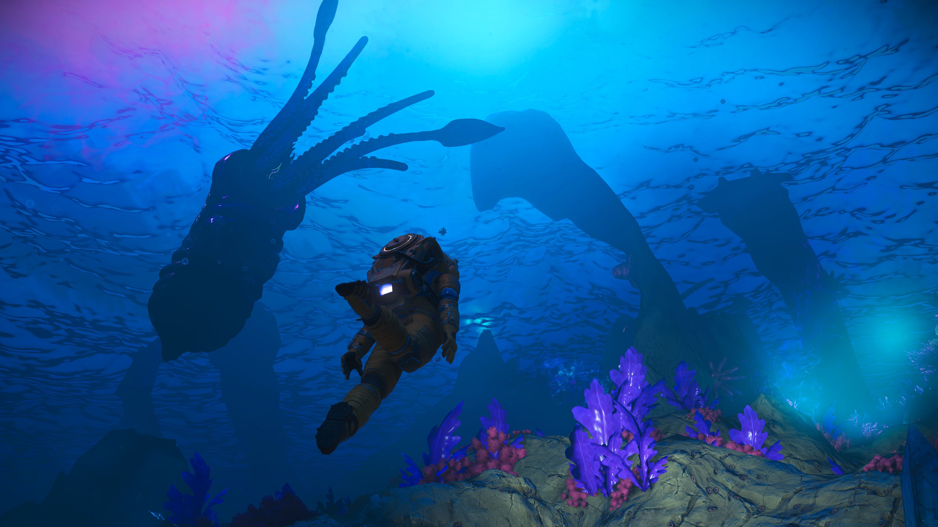 Swimming underwater