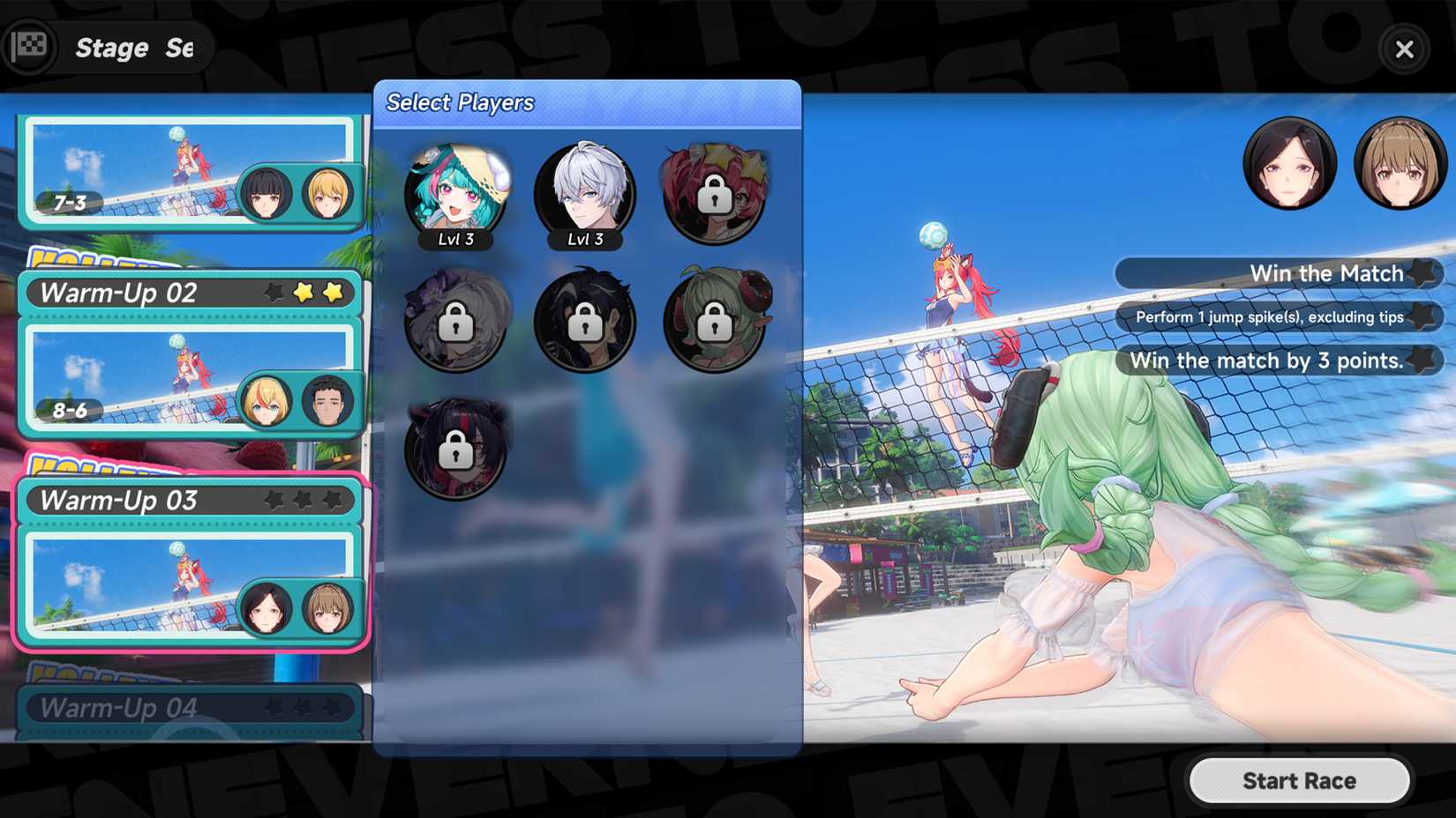 NTE How To Unlock Volley Star Characters