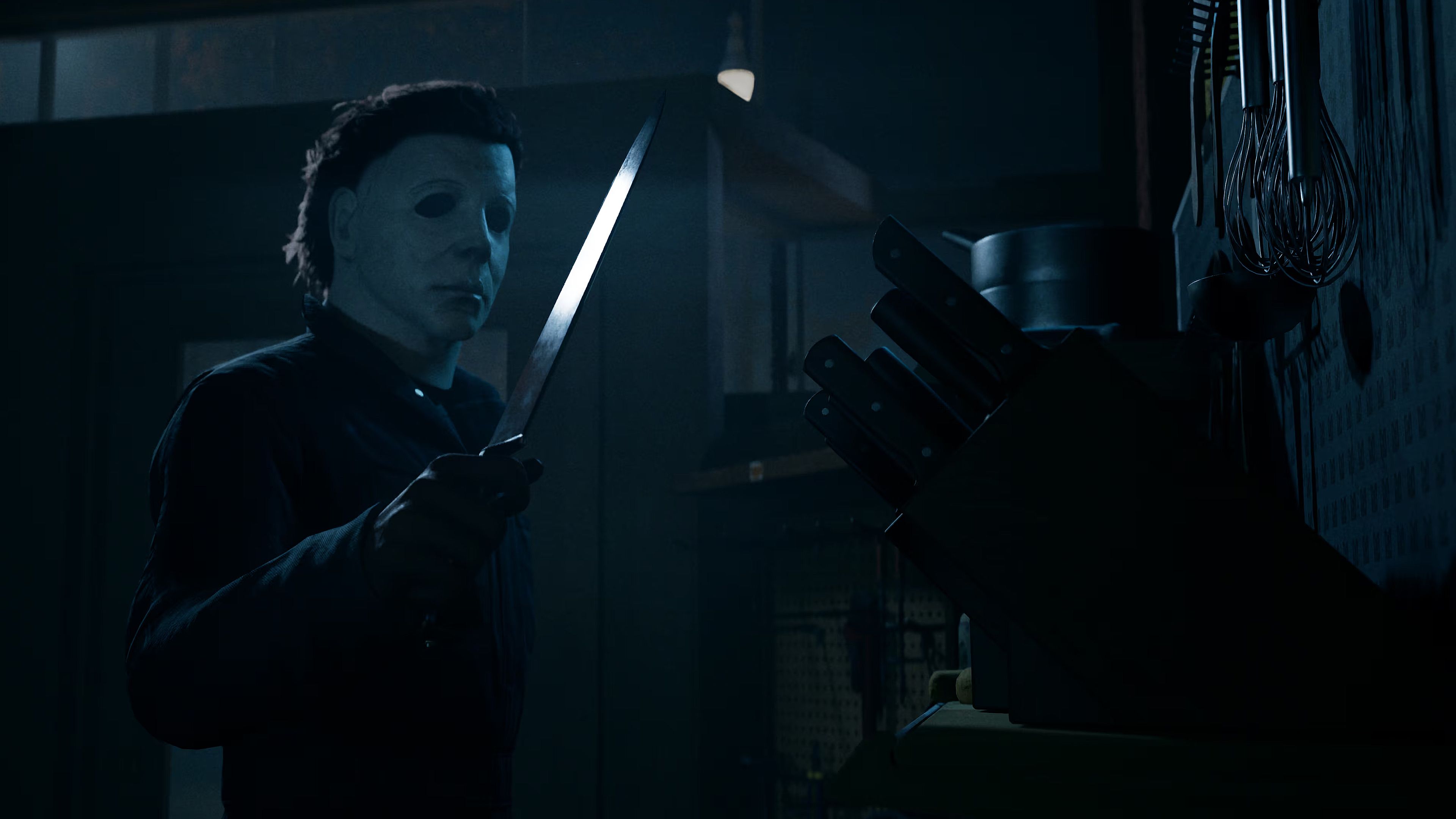 Official Screenshot of Michael Myers in Halloween The Game