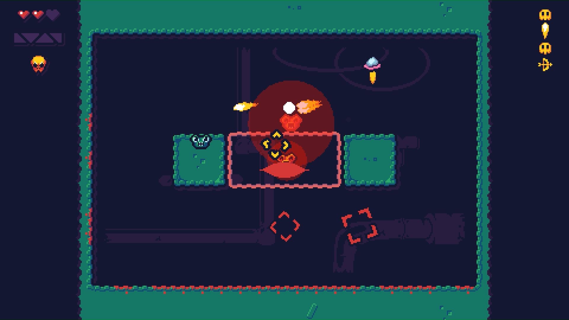 a combat scene in ogre chambers dx.
