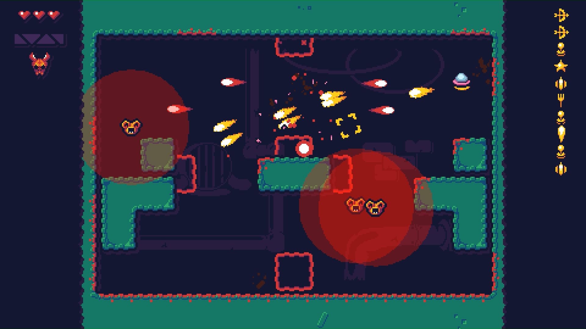 a combat scene in ogre chambers dx.