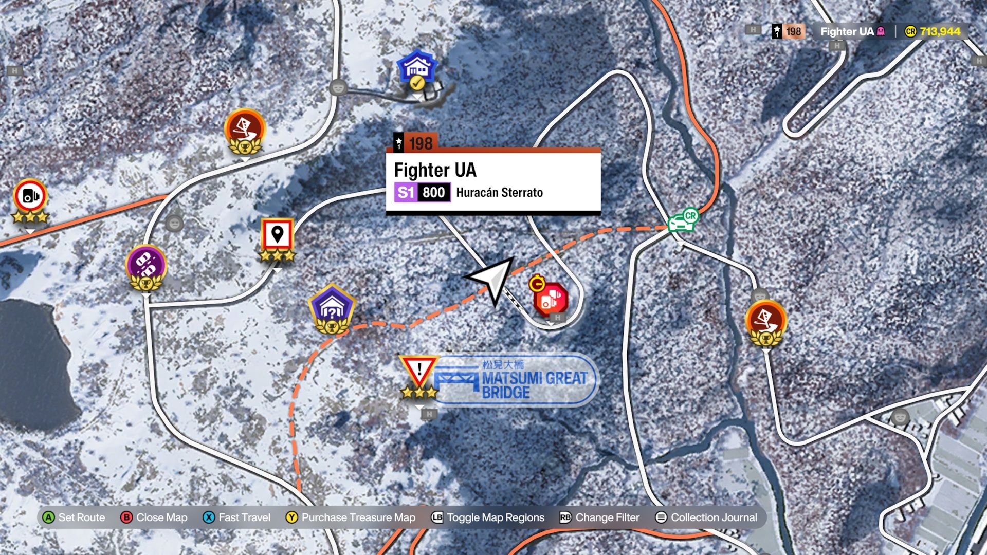 Ohtani Region Treasure Hunt FH6 Map Location 1