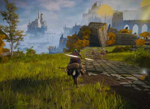 Elden Ring & 7 RPG Lainnya yang Sempurna untuk Membuat Build OP 22 open world rpgs perfect worlds elden ring riding horse
