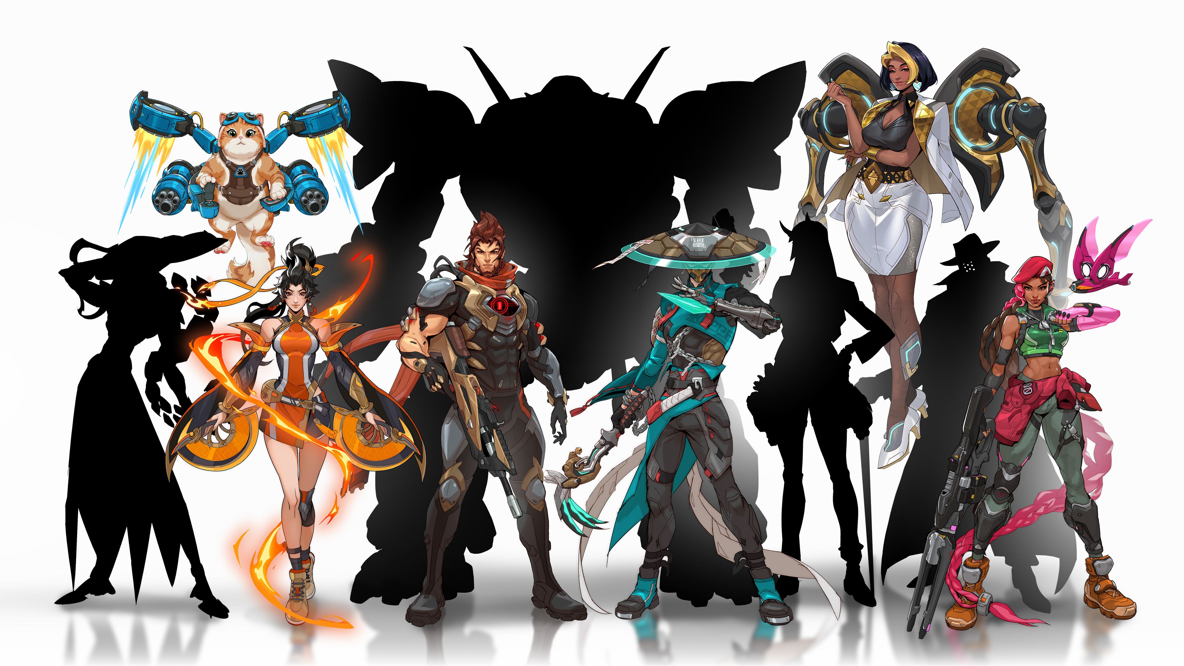 overwatch heroes 5 6 original