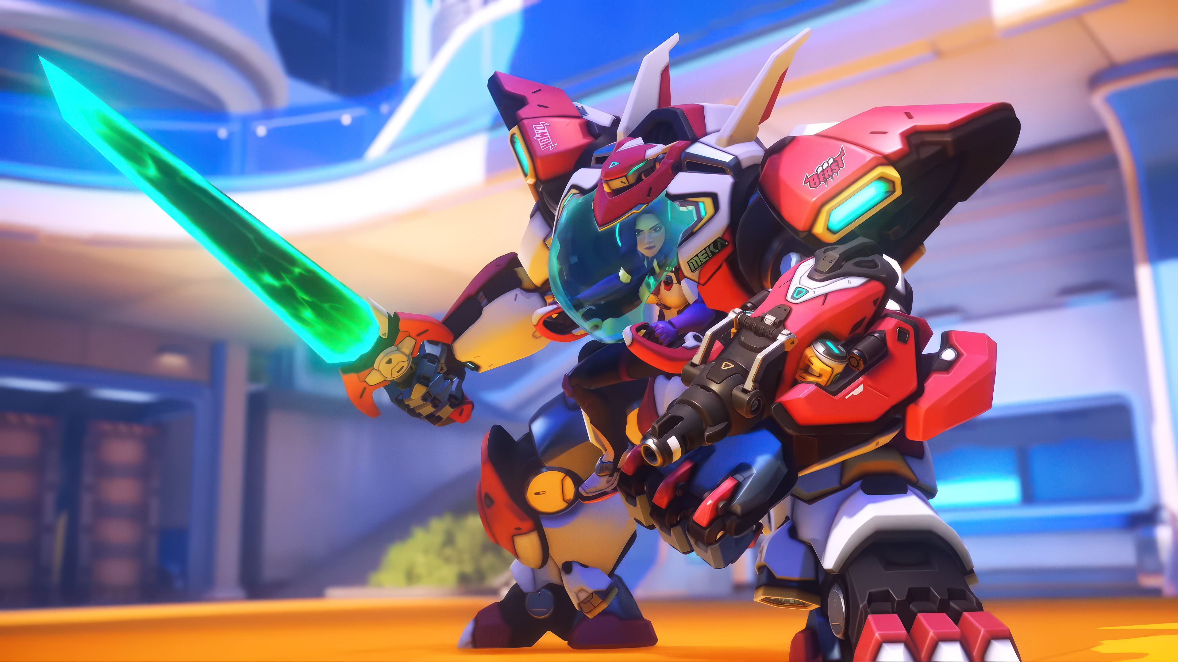 Overwatch Officially Reveals D.Mon's Abilities