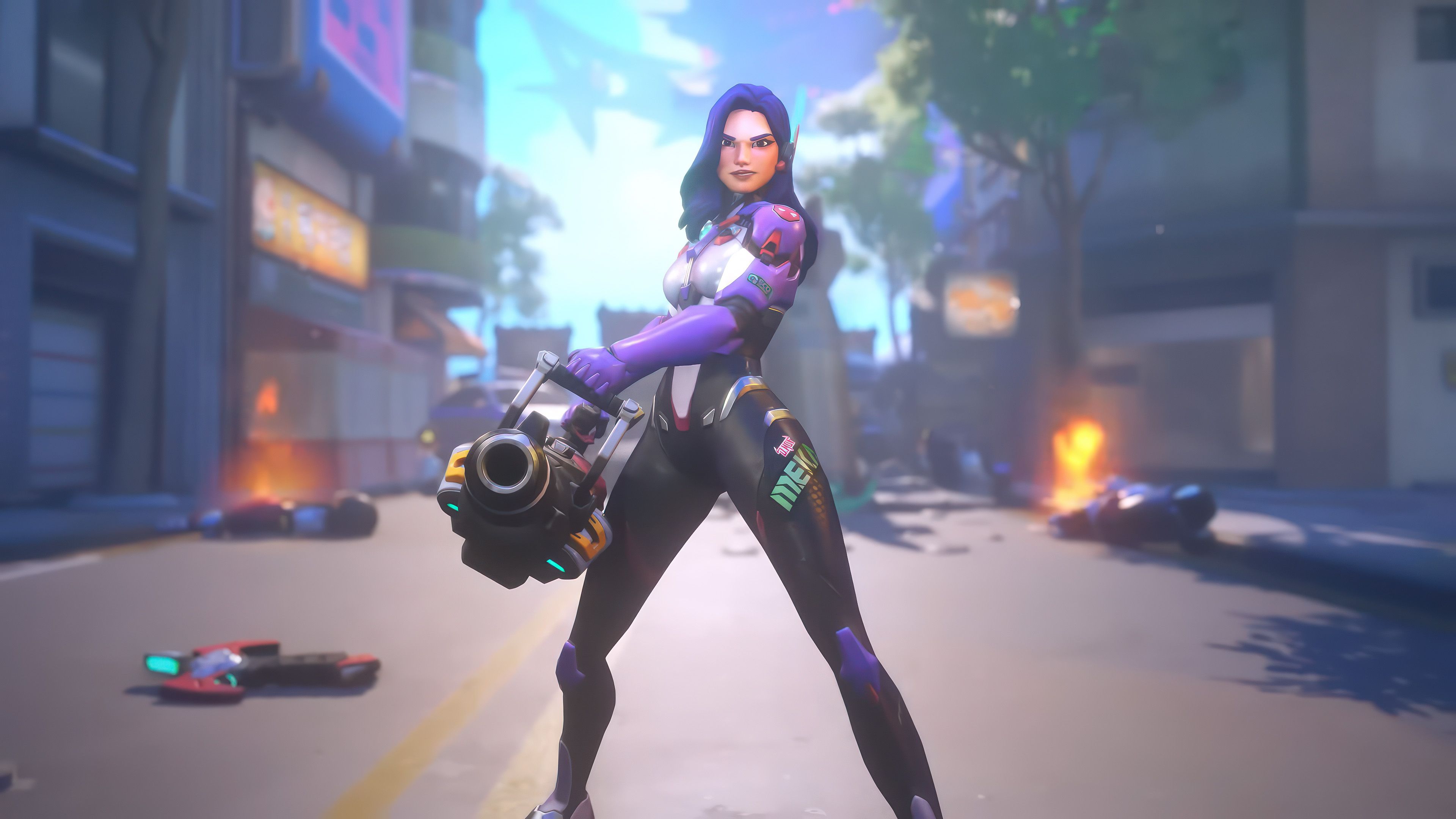 overwatch d.mon out of her mech