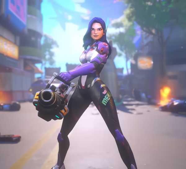 overwatch d.mon out of her mech
