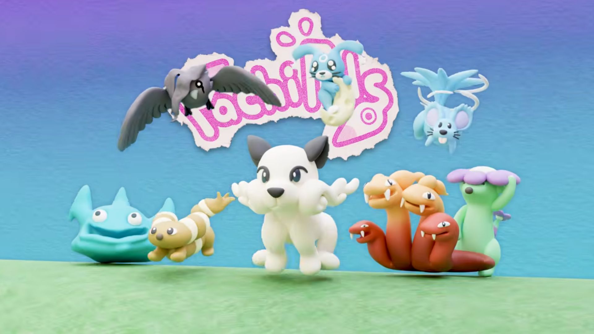 Pachipals monsters in clay Game Boy Color official trailer screenshot
