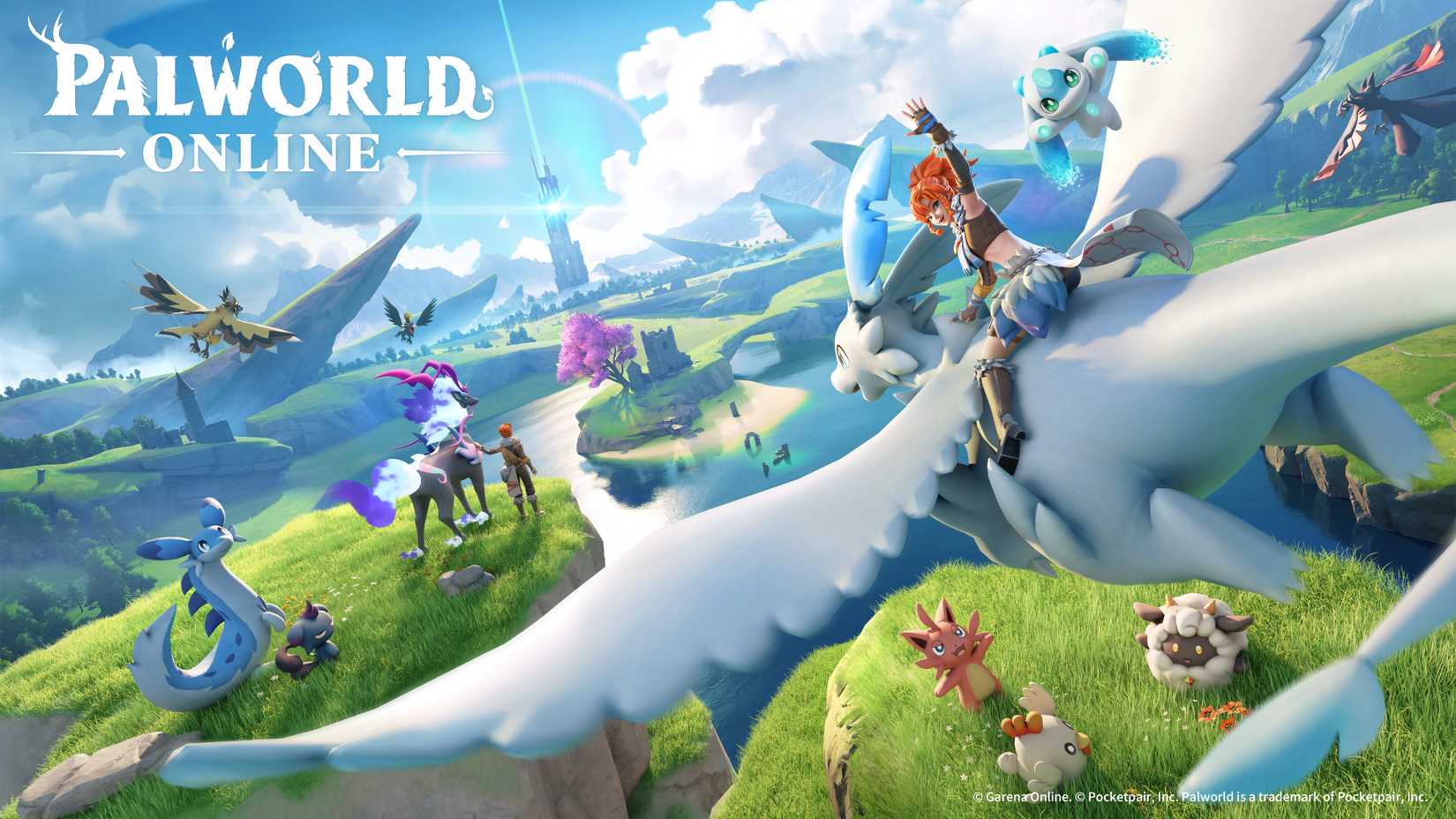 Palworld Online Key Art