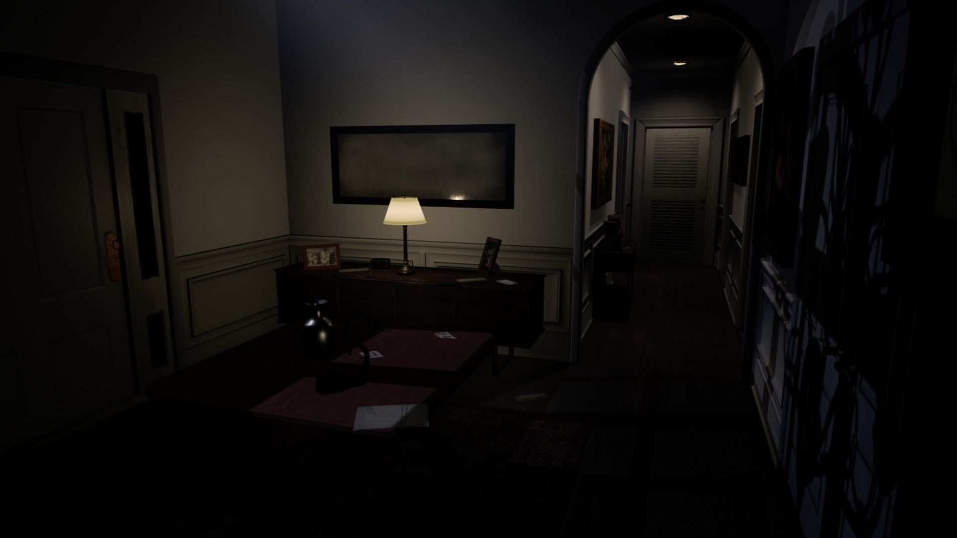 the living room in paranormal activity: the lost soul.