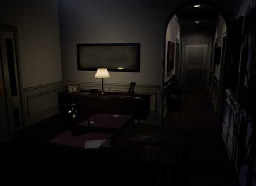 the living room in paranormal activity: the lost soul.