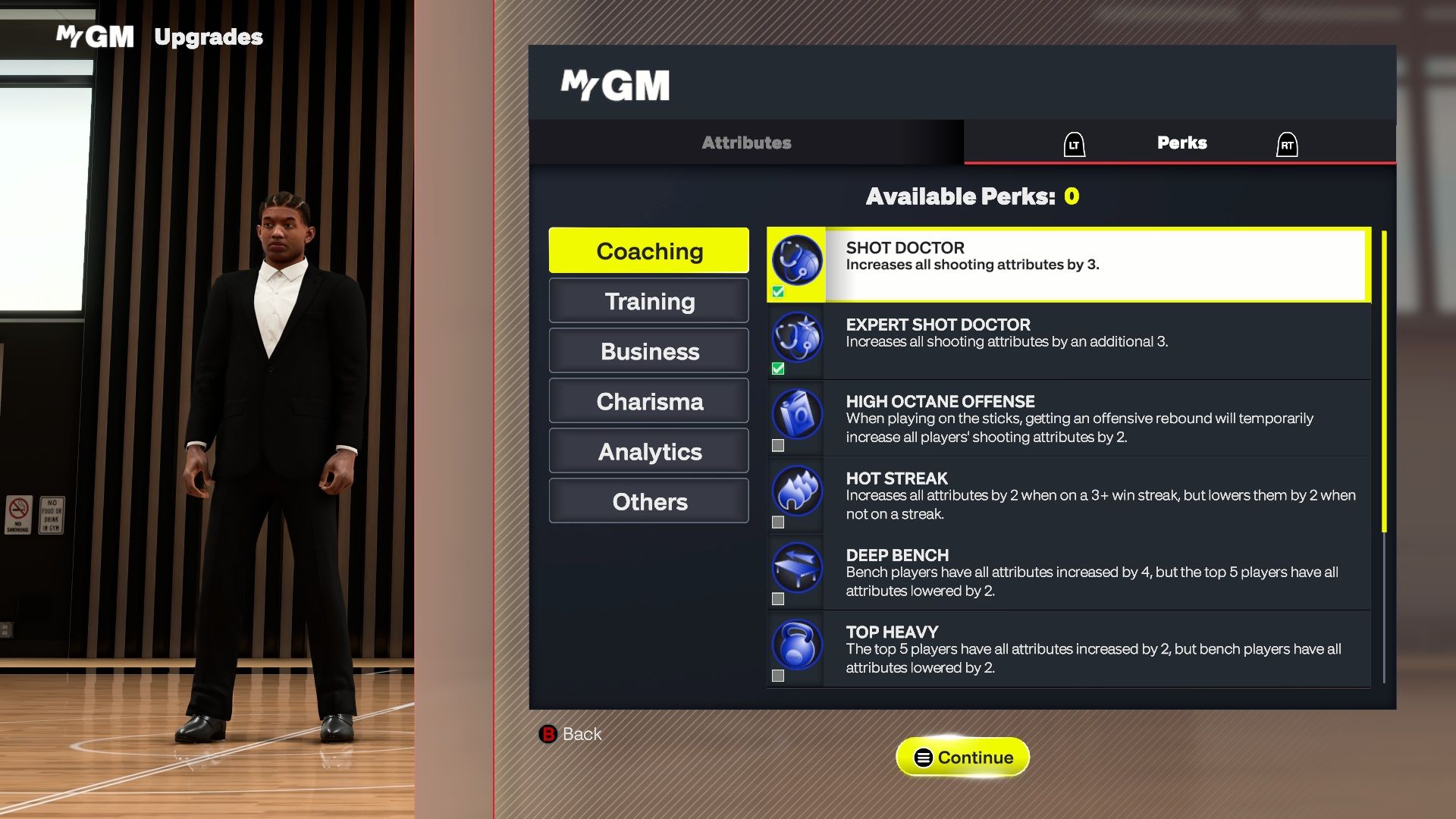 Perks MyGM - NBA 2K27