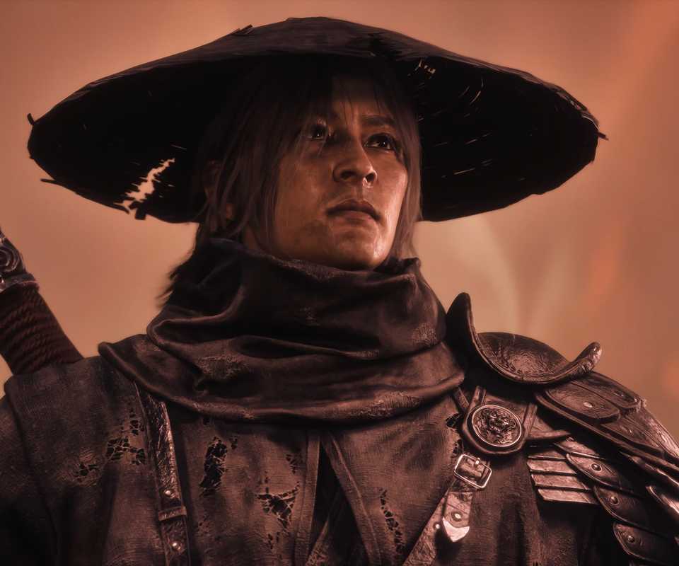 Medium closeup of protagonist in Phantom Blade Zero