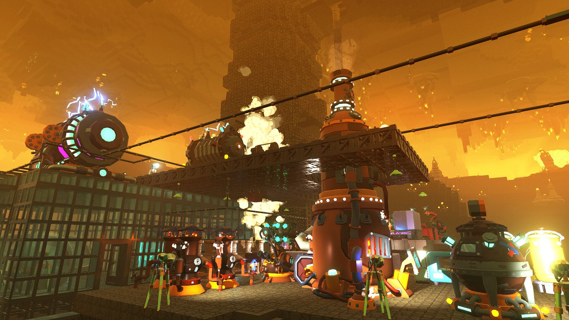A base in PixARK Terracrypt
