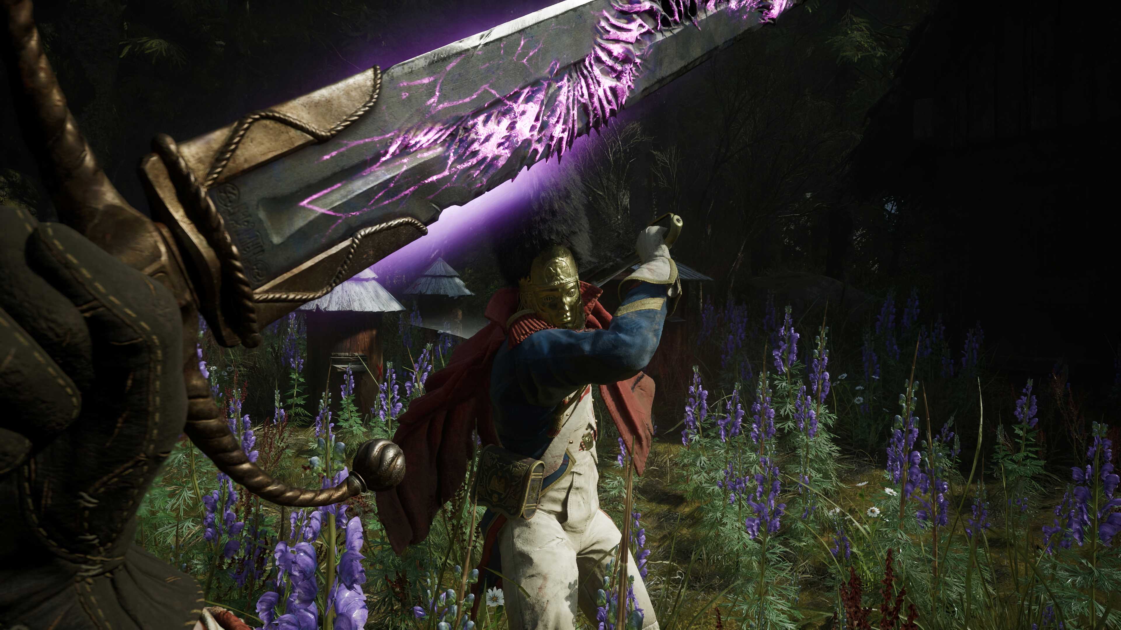Preview Hands-On Valor Mortis 34 Player engaging in melee combat with an enemy in Valor Mortis