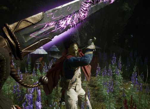 Preview Hands-On Valor Mortis 31 Player engaging in melee combat with an enemy in Valor Mortis