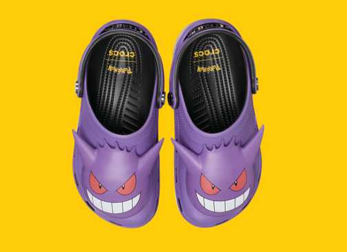 Crocs' new Gengar Classic Clogs
