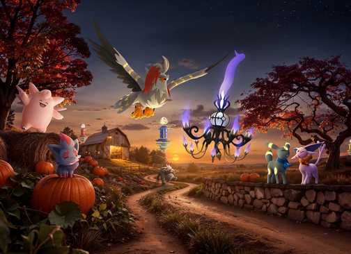 Pokemon GO Konfirmasi Debut Dua Pokemon Gen 9 di Event September 7 The key visual for Pokemon GO's Twilight Trials