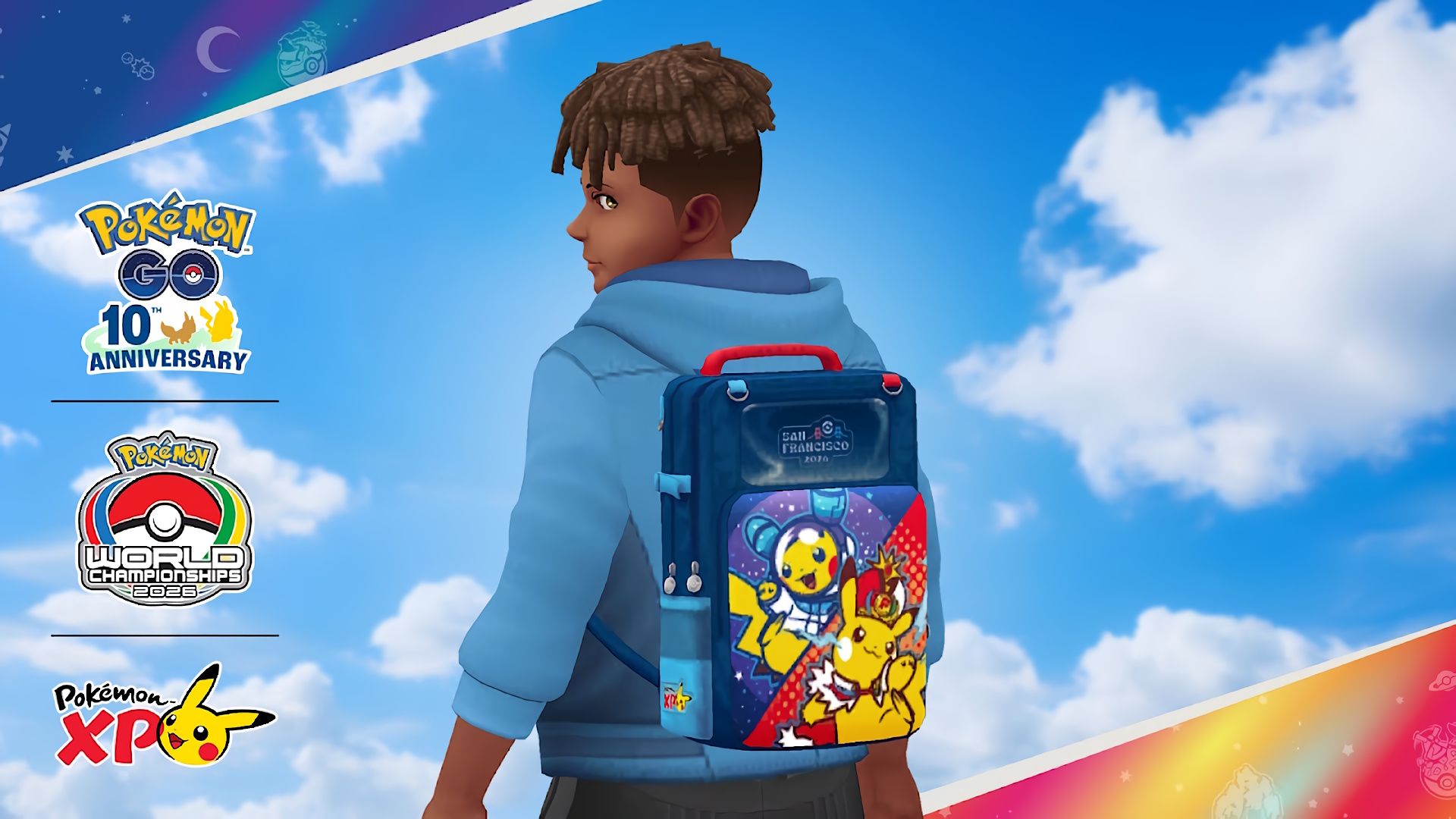 The Pokemon XP/Worlds backpack in Pokemon GO