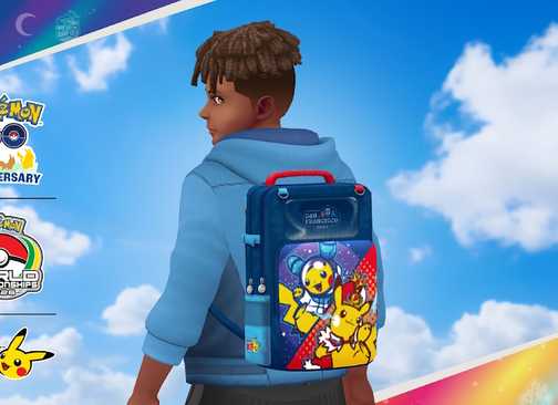The Pokemon XP/Worlds backpack in Pokemon GO