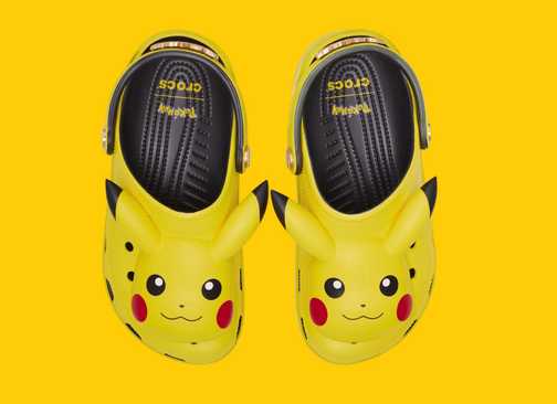 Crocs' new Pikachu Classic Clogs