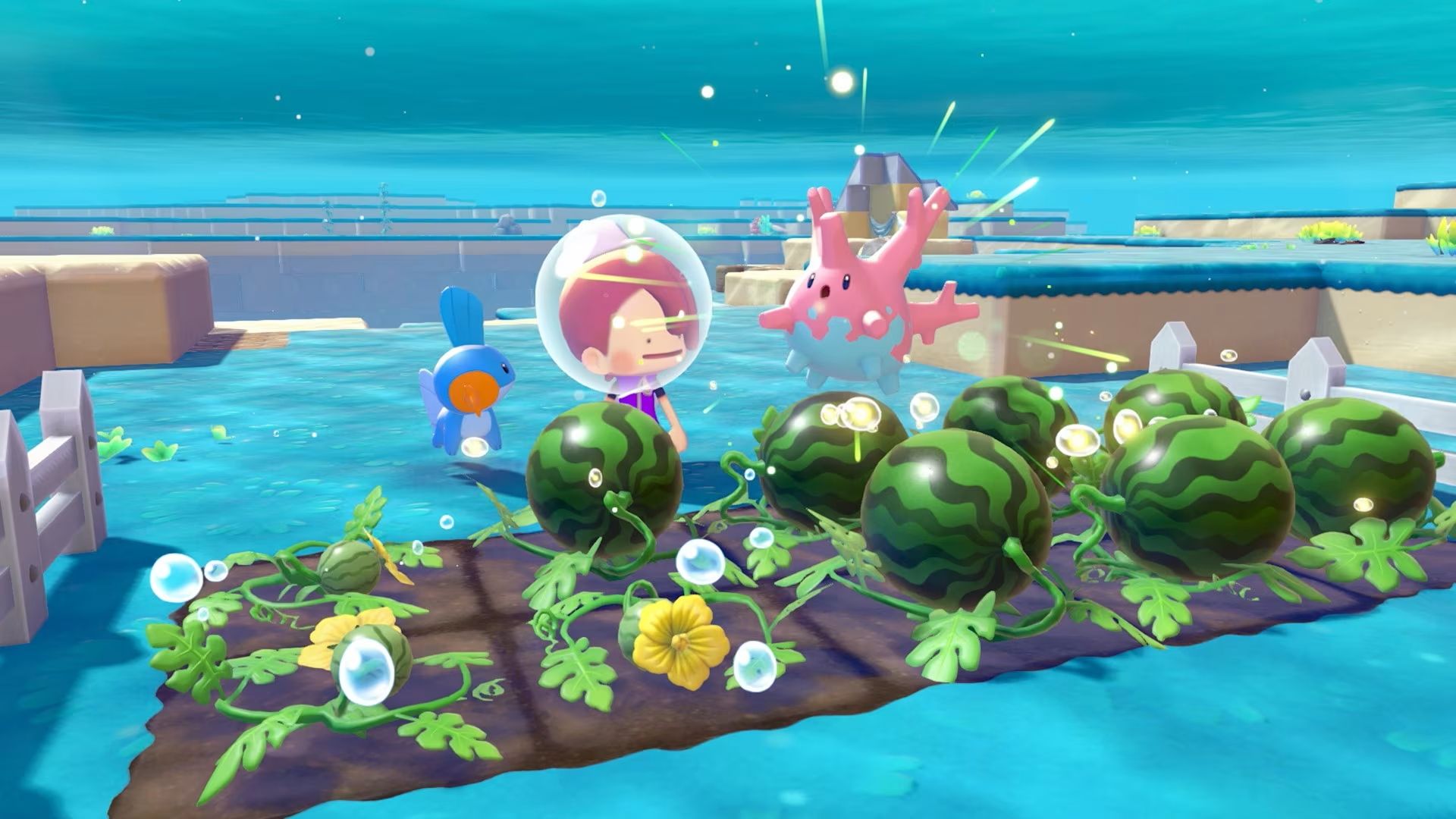 Pokemon Pokopia Bubbly Basin Press Image 6