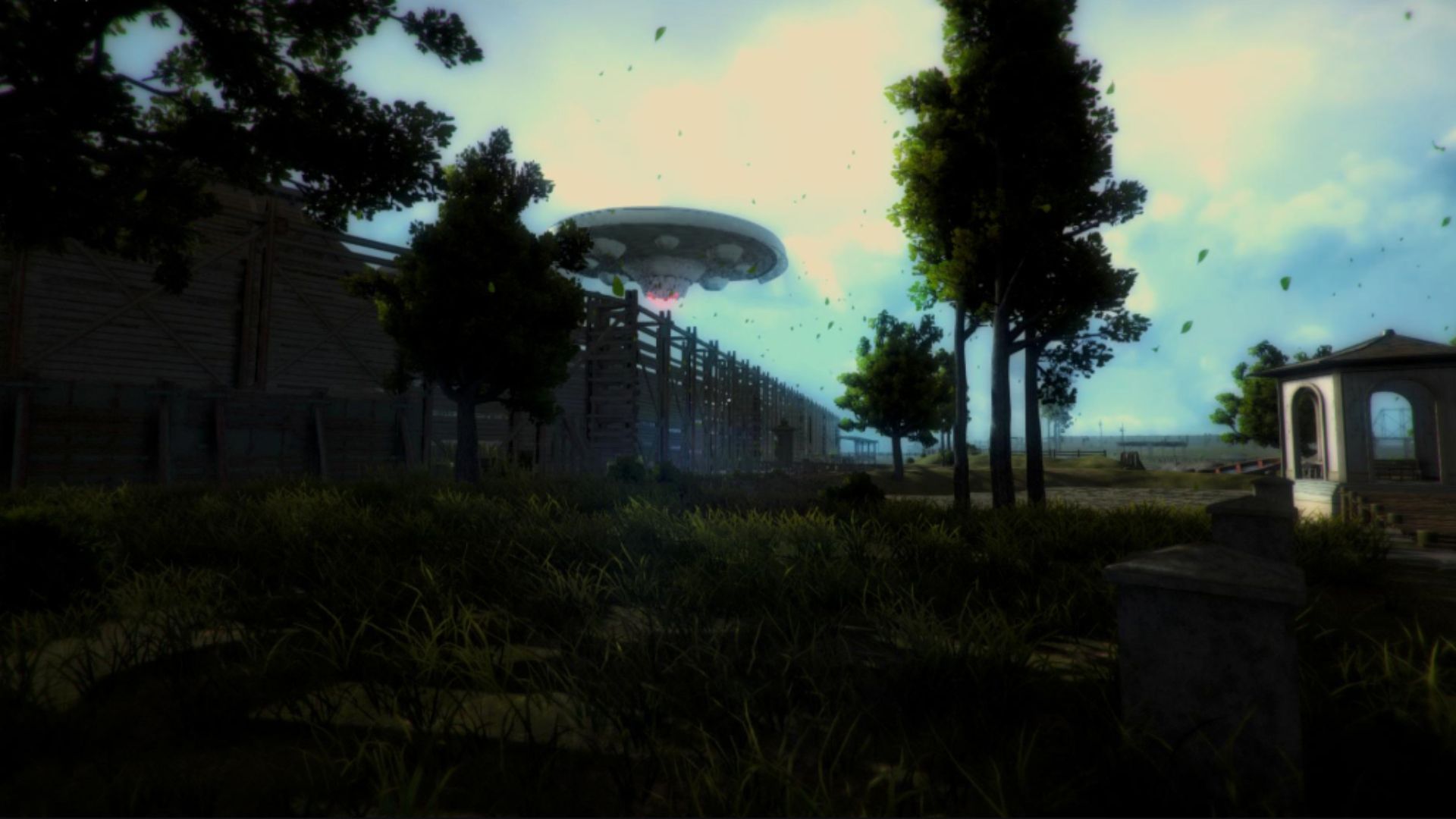 a ufo in project first contact.