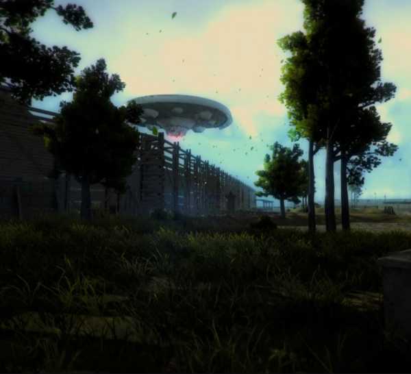 a ufo in project first contact.