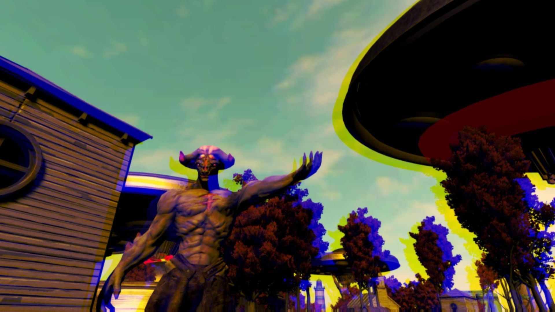a demonic alien monster in project first contact.