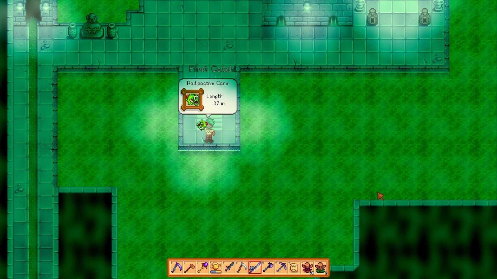 Radioactive Carp Stardew Valley