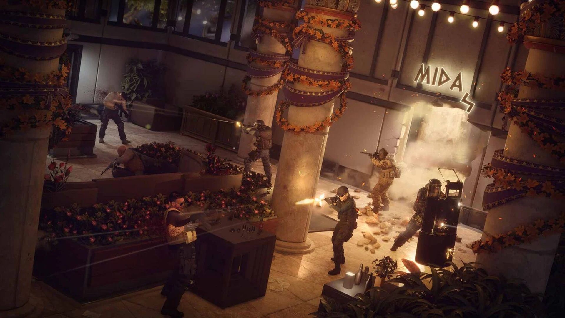 rainbow six tactics midas map gameplay