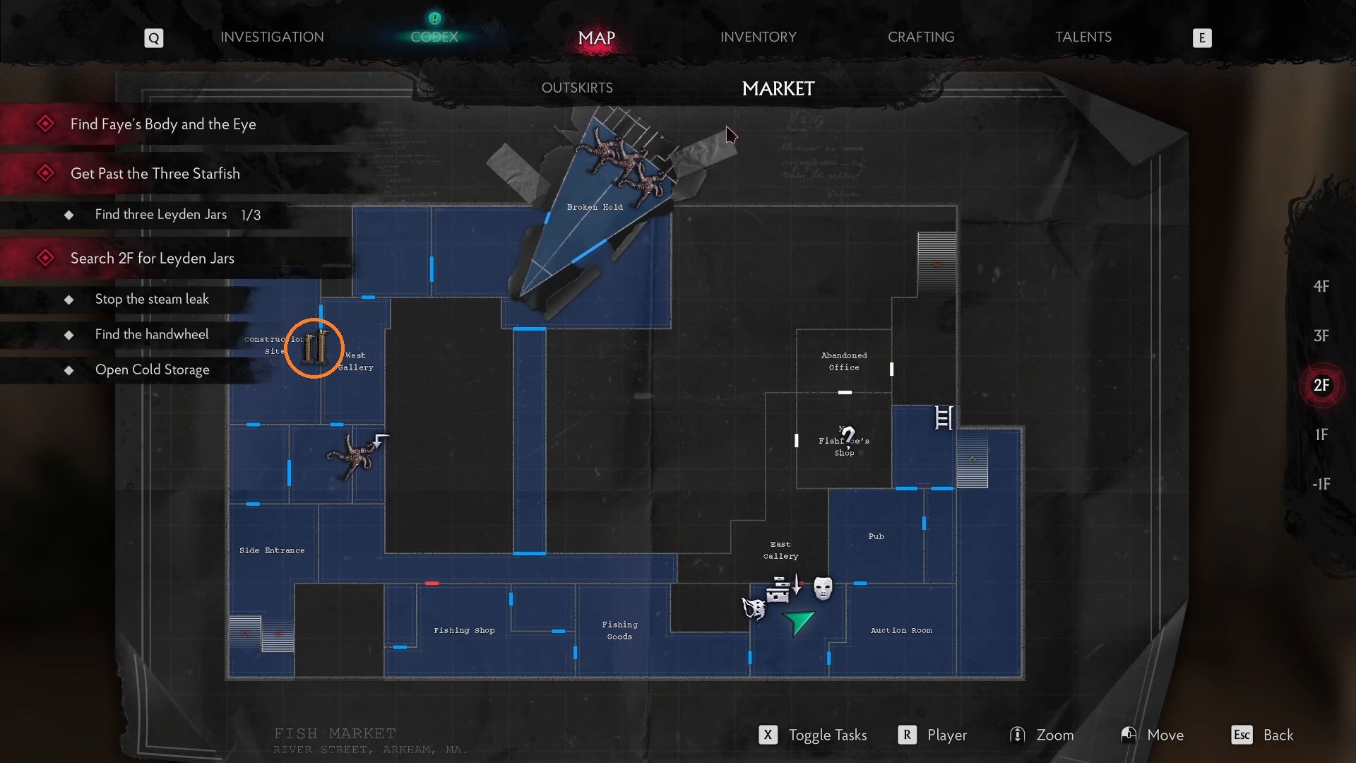 Recharger Location - The Sinking City 2